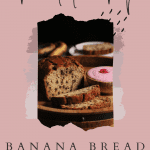 Chocolate Chip Banana Bread with Raspberry Mascarpone Cream Pinterest Pin