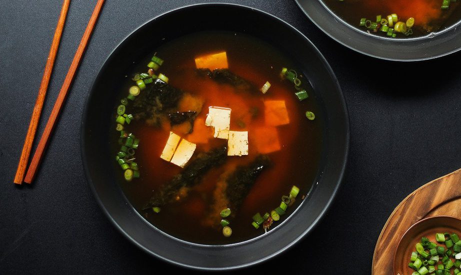 Roasted Garlic Miso Soup Recipe