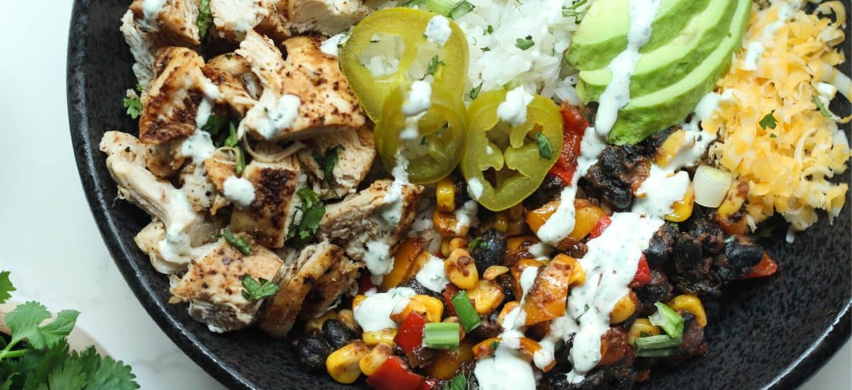 Southwest Chicken Bowls [Spicy Chipotle]