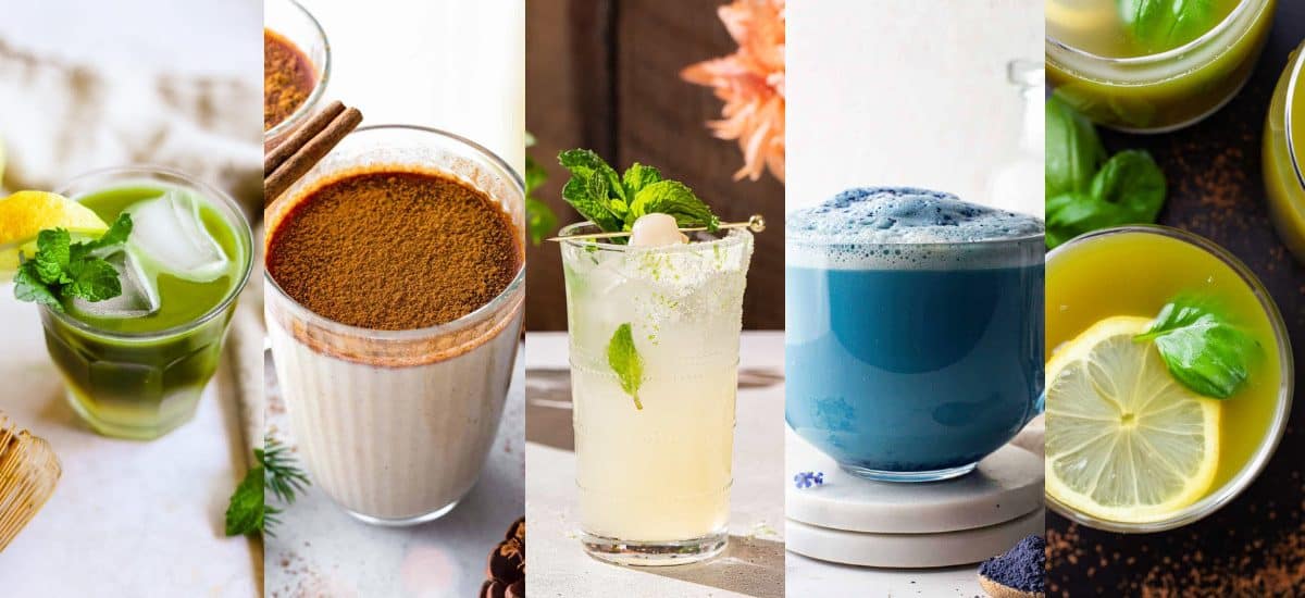 48+ Vegan Drinks Recipes [Teas, Mocktails, Smoothies, & more]