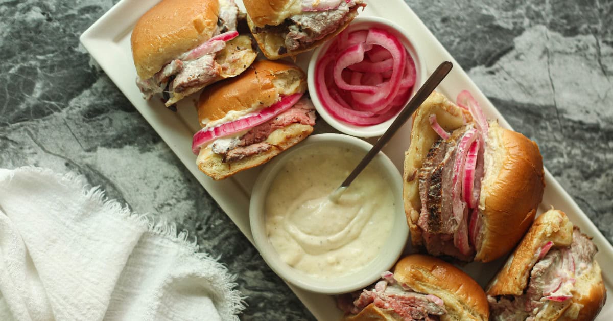 Roast Beef Sliders 