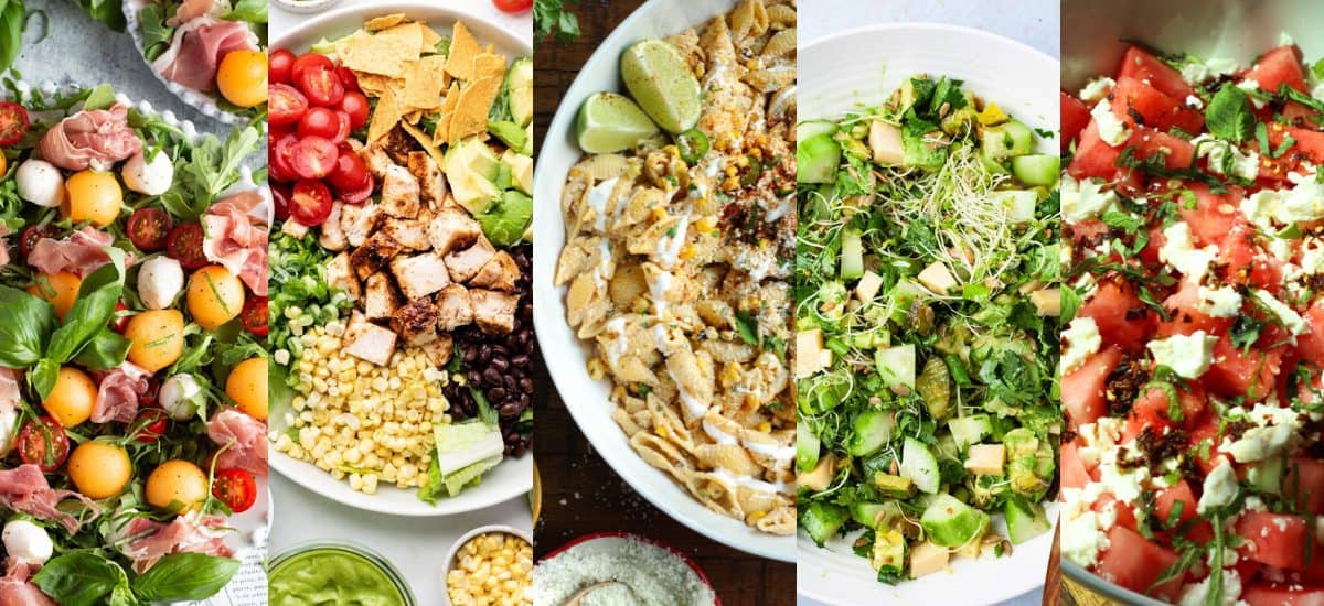 31+ Summer Salad Recipes with Seasonal Produce
