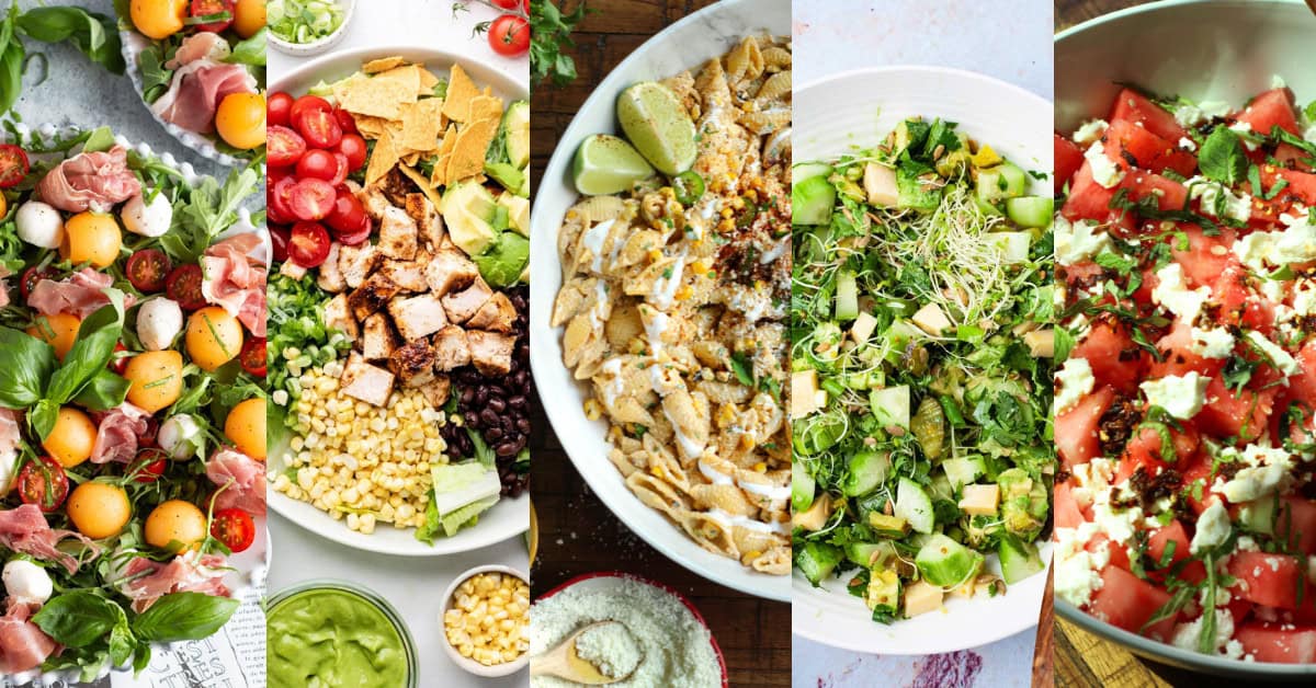 31+ Summer Salad Recipes with Seasonal Produce | Heavenly Spiced