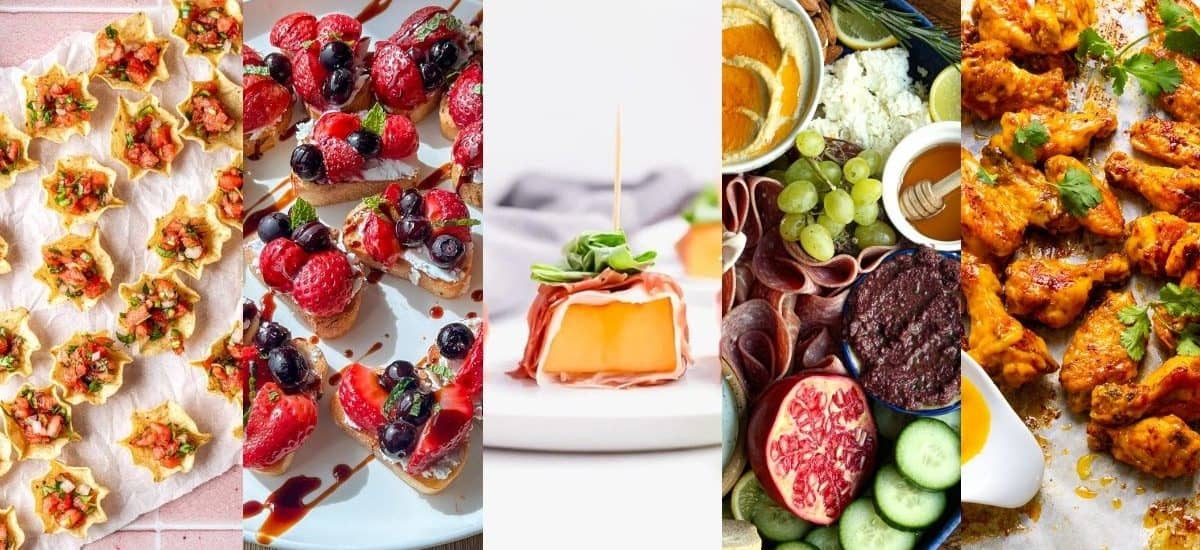 35+ Summer Appetizers [Easy Finger Foods, Seasonal Produce]