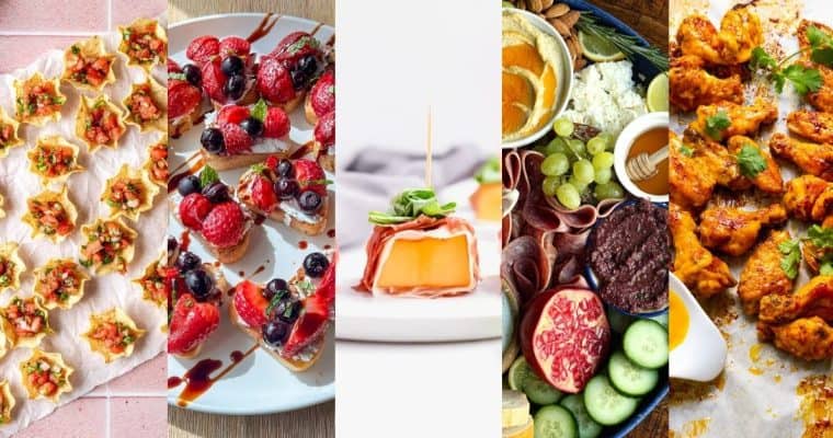 35+ Summer Appetizers [Easy Finger Foods, Seasonal Produce]