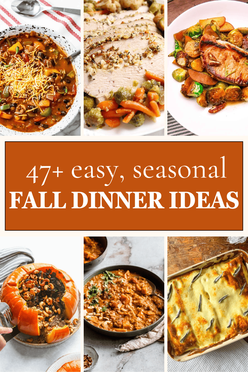 47+ Fall Dishes for Dinner Featuring Seasonal Ingredients | Heavenly Spiced